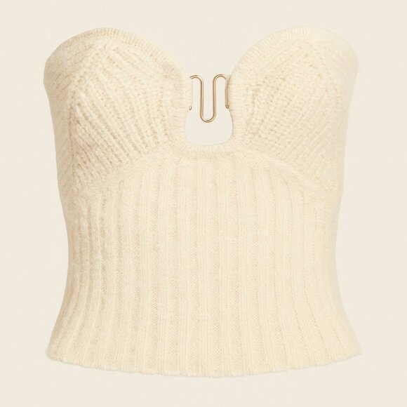 Strapless Knit Tube Top - Picture 4 of 5
